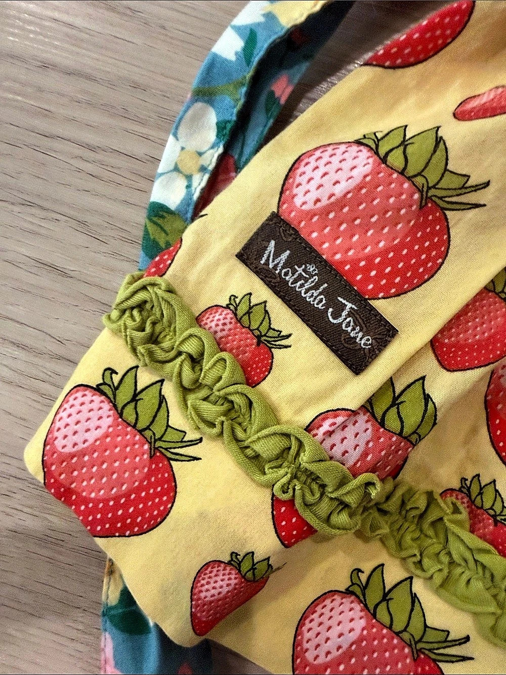 Matilda Jane Clothing Strawberry Swing Dress / Tunic Size 2 - Picture 5 of 5